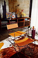 Surprising Leather Low Armchair