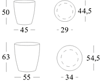 Saya Plant Pot Oval